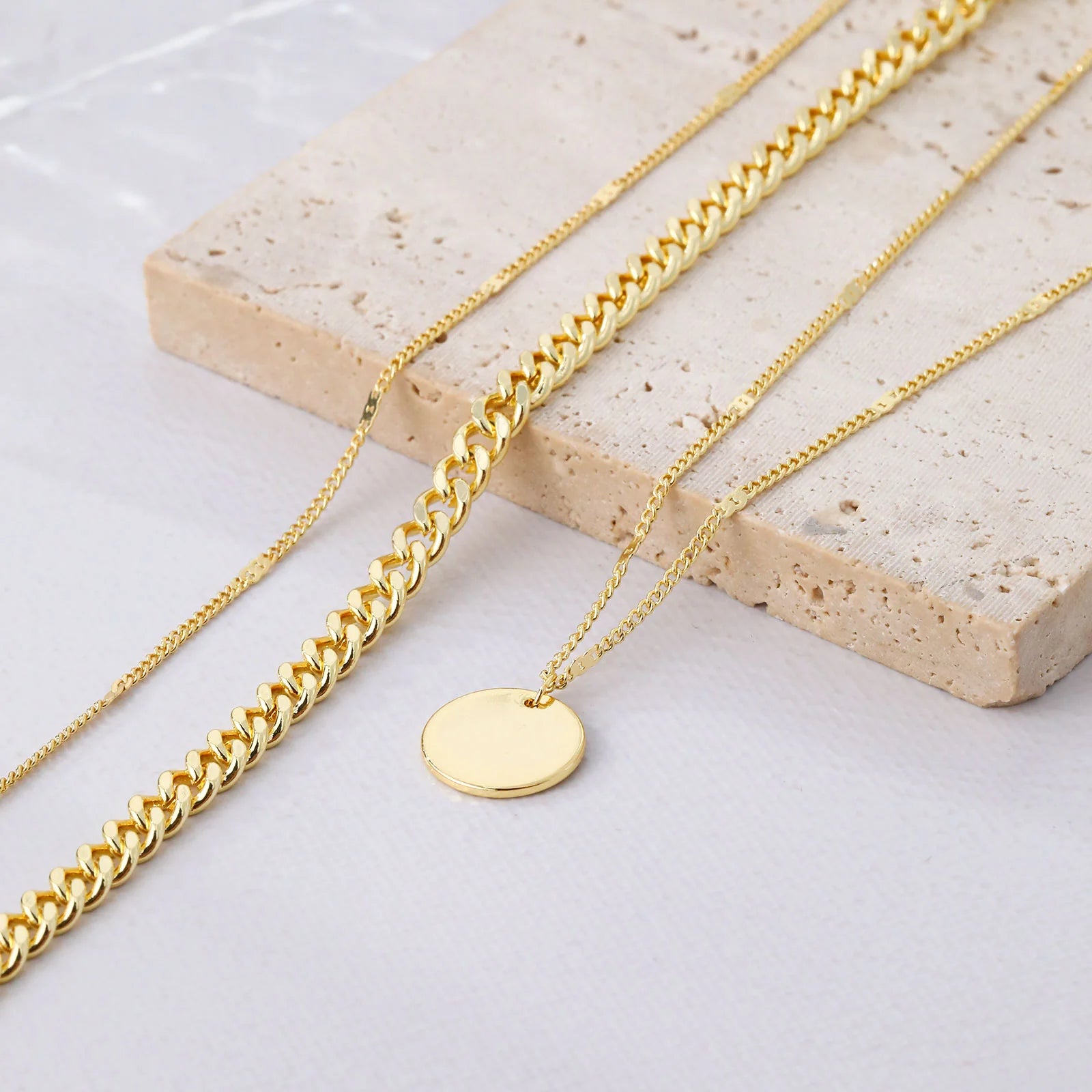 Layered Pendant Necklaces
