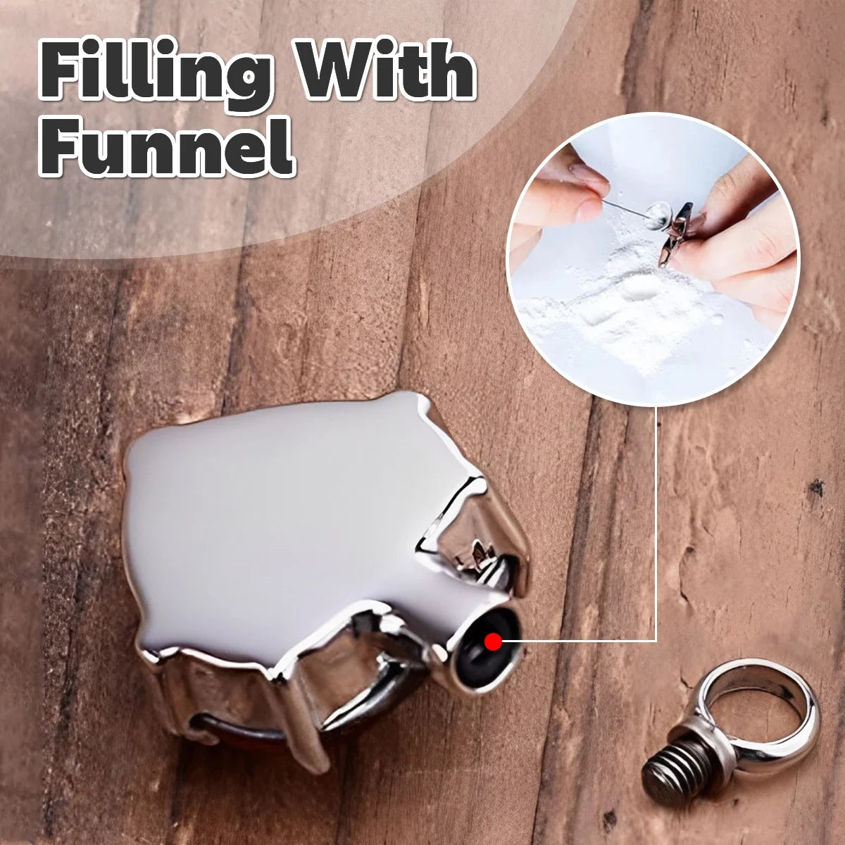 4Pcs Urn Necklace Set Stainless Steel Cremation Jewelry Heart Cylindrical Cross Rectangular Ashes Keepsake Waterproof Urn Memorial Pendant for Men Women