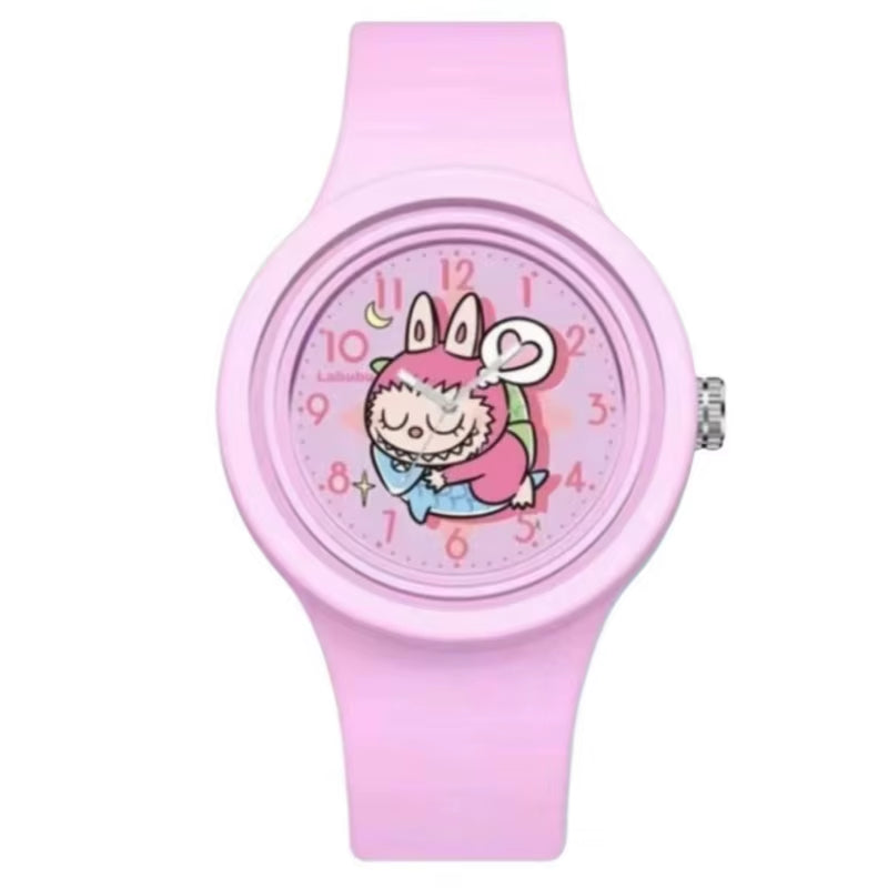 Cartoon LABUBU Pointer Quartz Watches Fashion Cartoon Watches Children'S Watch Waterproof Holiday Gift Kids Watches