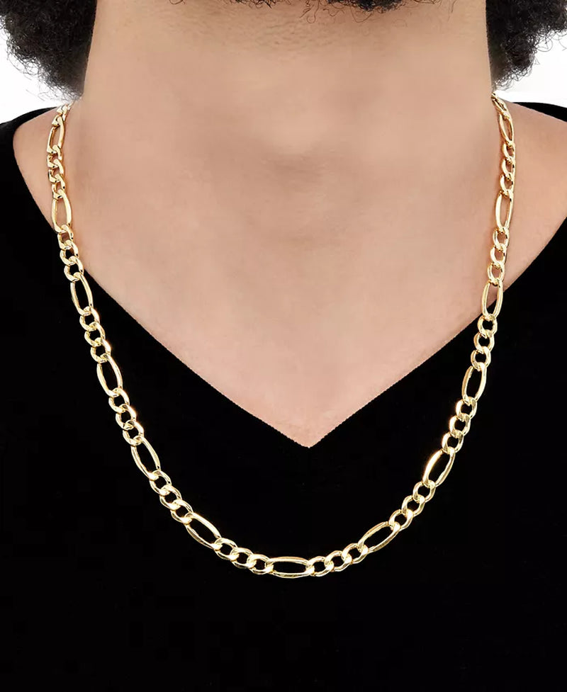 Men'S Figaro Link Chain Necklace (7-1/5MM) in 10K Gold