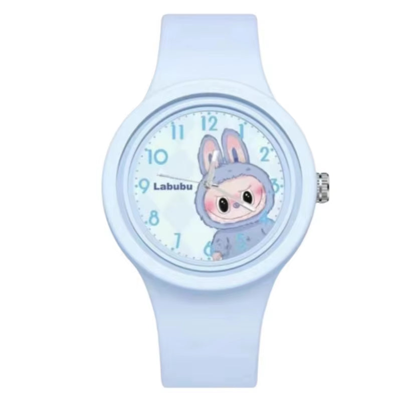 Cartoon LABUBU Pointer Quartz Watches Fashion Cartoon Watches Children'S Watch Waterproof Holiday Gift Kids Watches