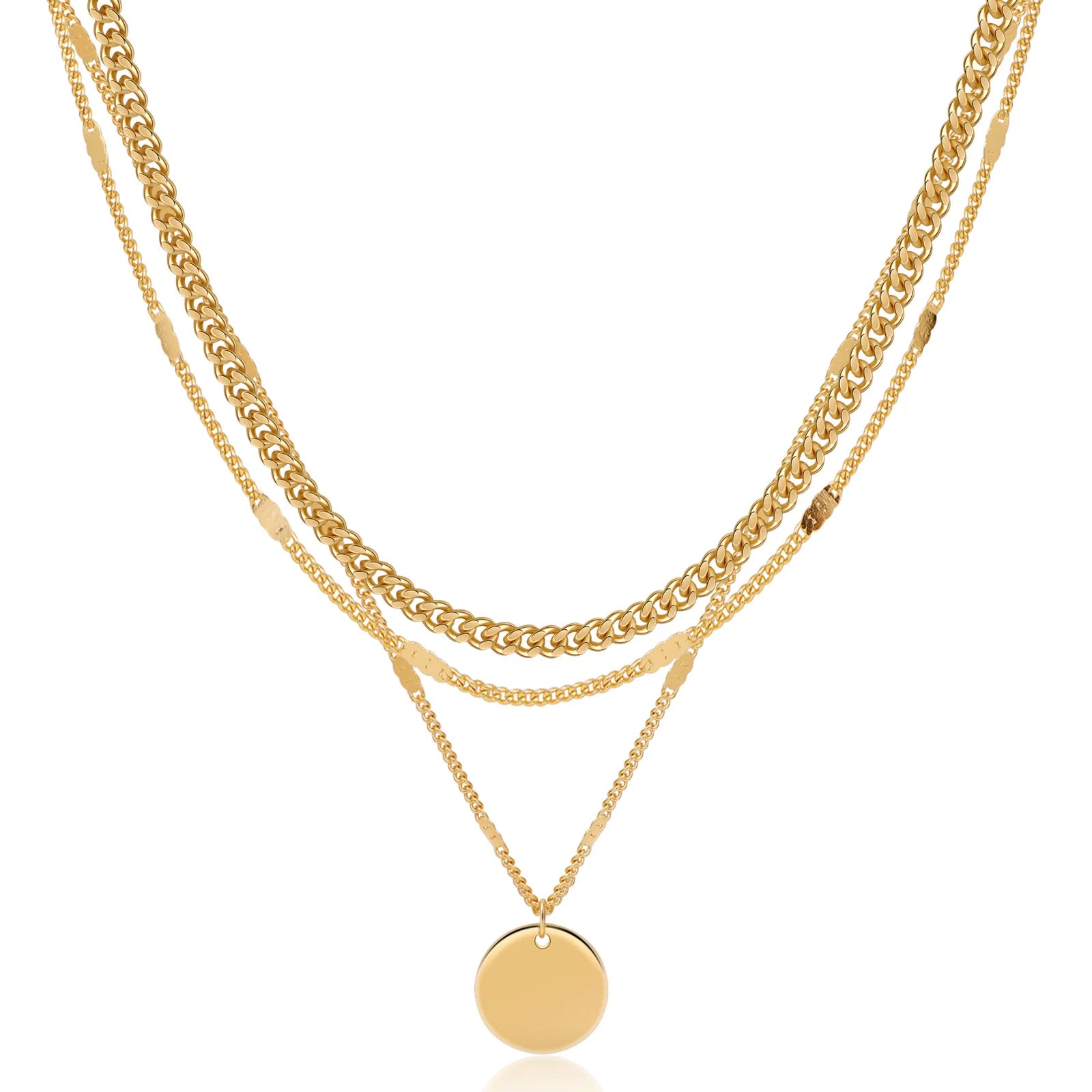 Layered Pendant Necklaces