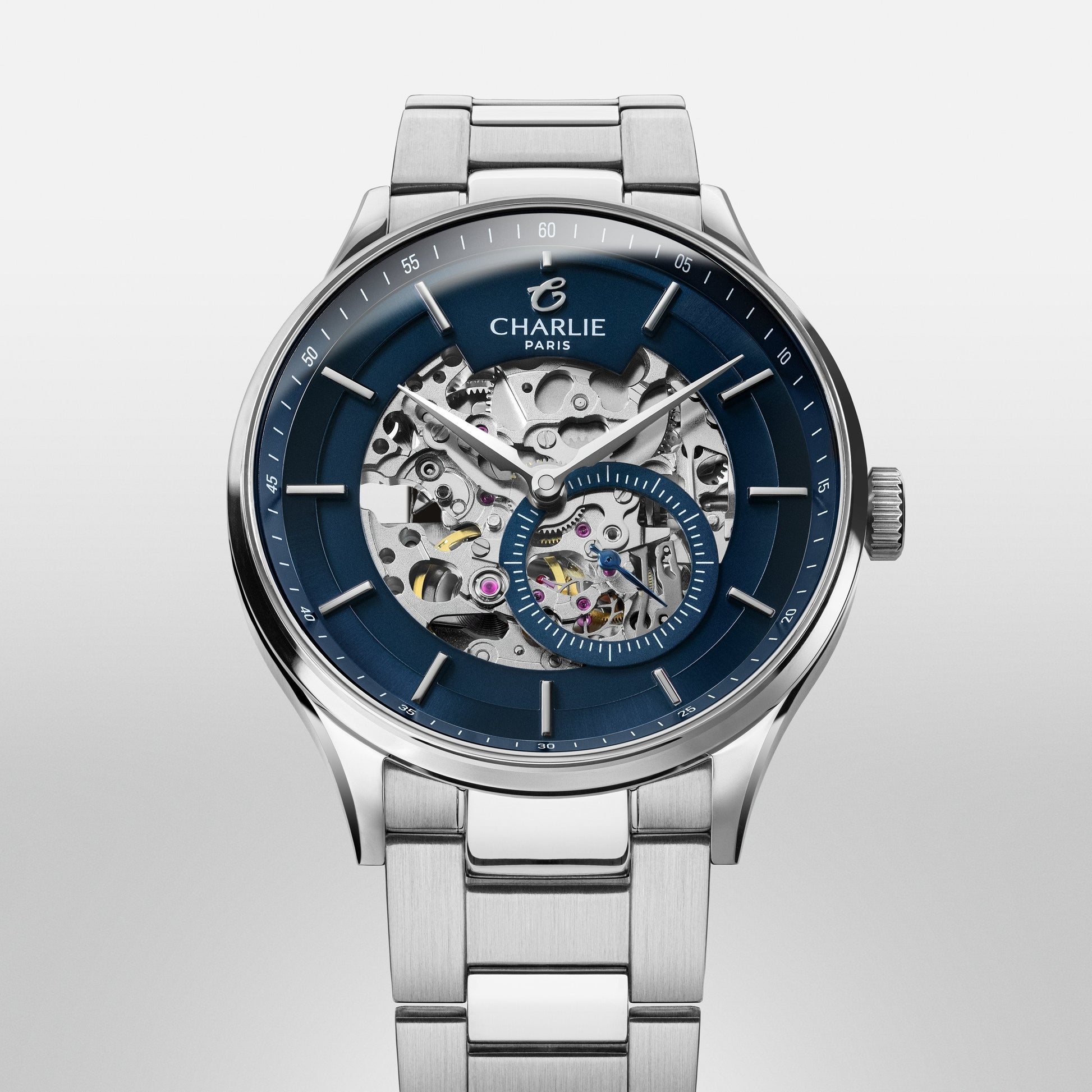 INITIAL - Automatique Squelette - Bleu