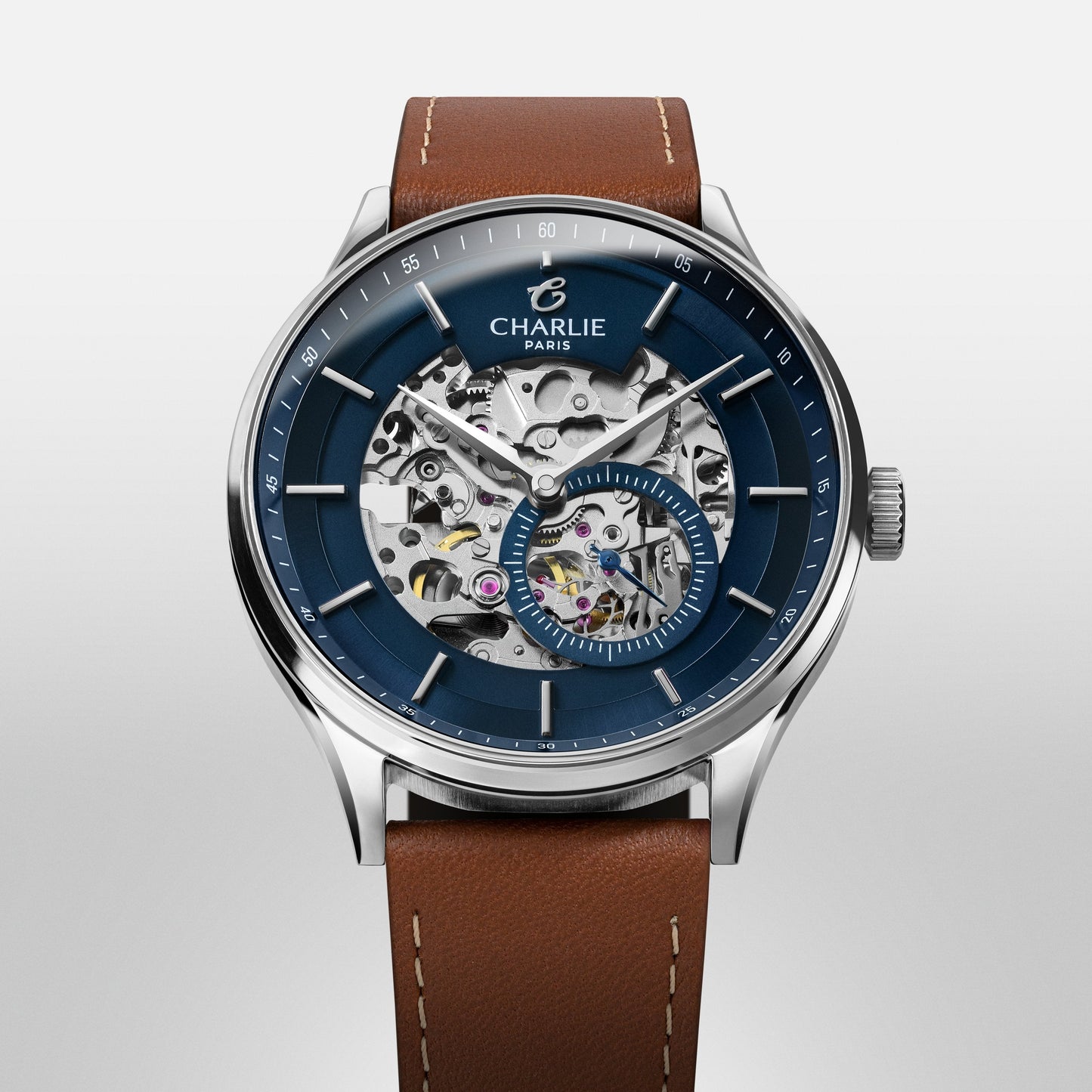 INITIAL - Automatique Squelette - Bleu