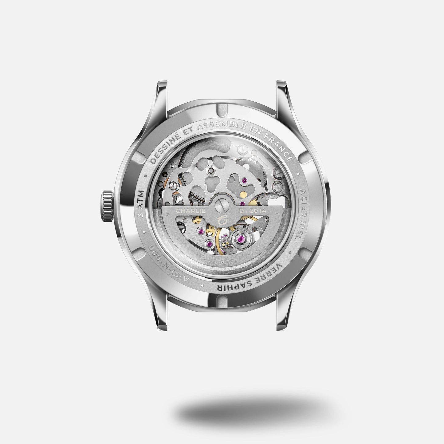 INITIAL - Automatique Squelette - Bleu