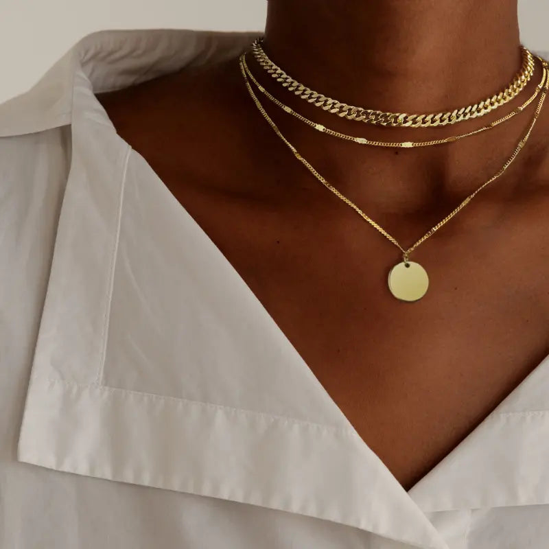 Layered Pendant Necklaces