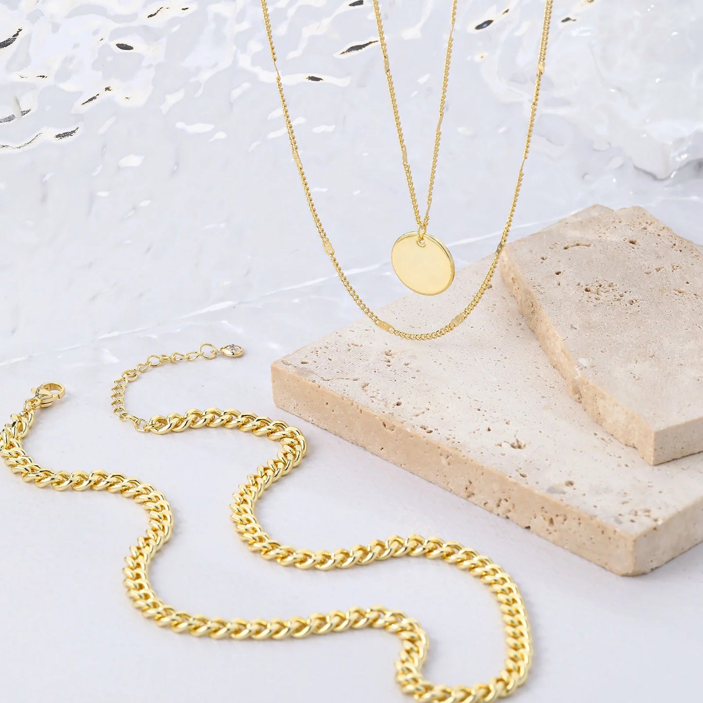 Layered Pendant Necklaces