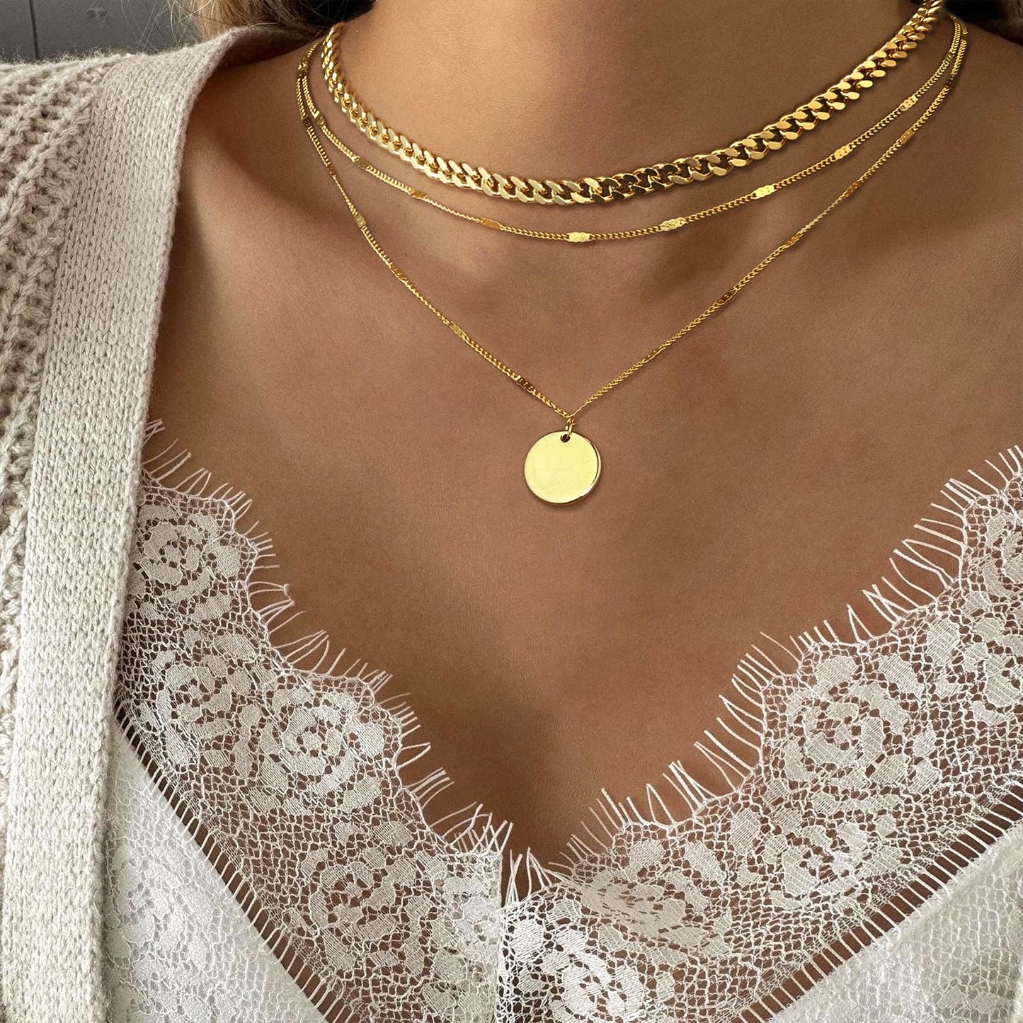 Layered Pendant Necklaces