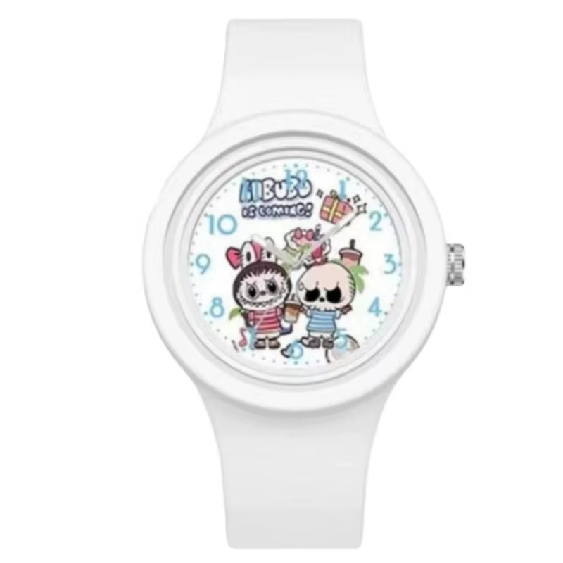 Cartoon LABUBU Pointer Quartz Watches Fashion Cartoon Watches Children'S Watch Waterproof Holiday Gift Kids Watches
