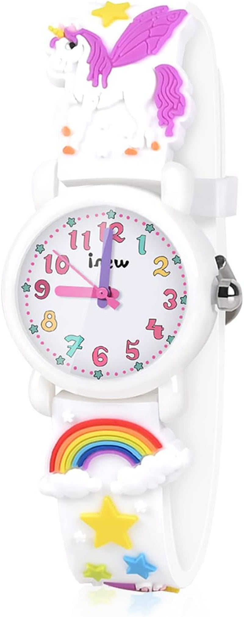 Girls Watch - 3D Cartoon Waterproof Toddler Watch, Gifts for Girls Age 2-8 Toys for 3 4 5 6 7 Year Old Girls - Kids Gifts
