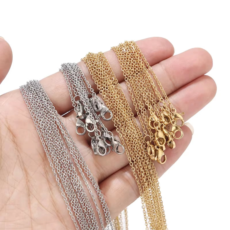 Gold Women Necklaces Wholesale Elegant Jewelry for Ladies Fashionable Gold Plated Choker Necklace Bulk Packaged